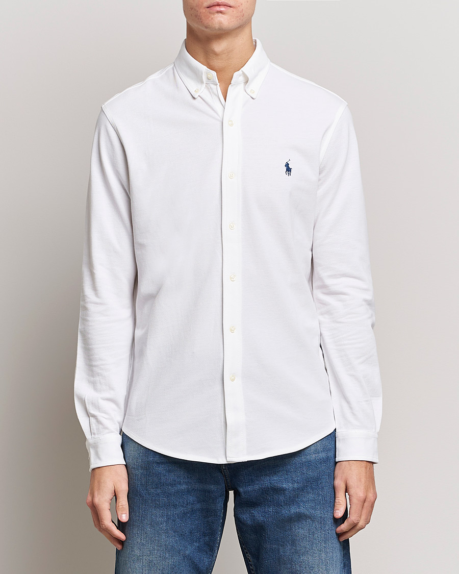 Heren |  | Polo Ralph Lauren | Featherweight Mesh Shirt White