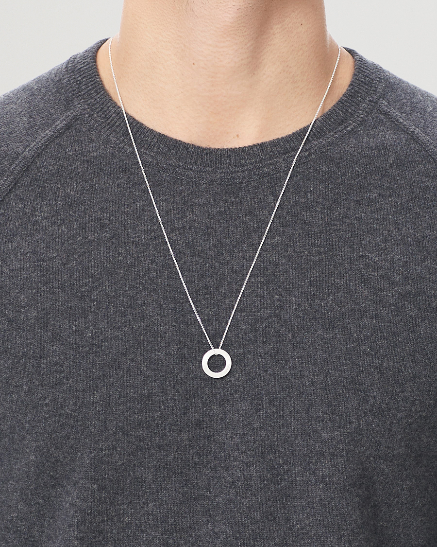 Heren |  | LE GRAMME | Circle Necklace Le 2.5  Sterling Silver