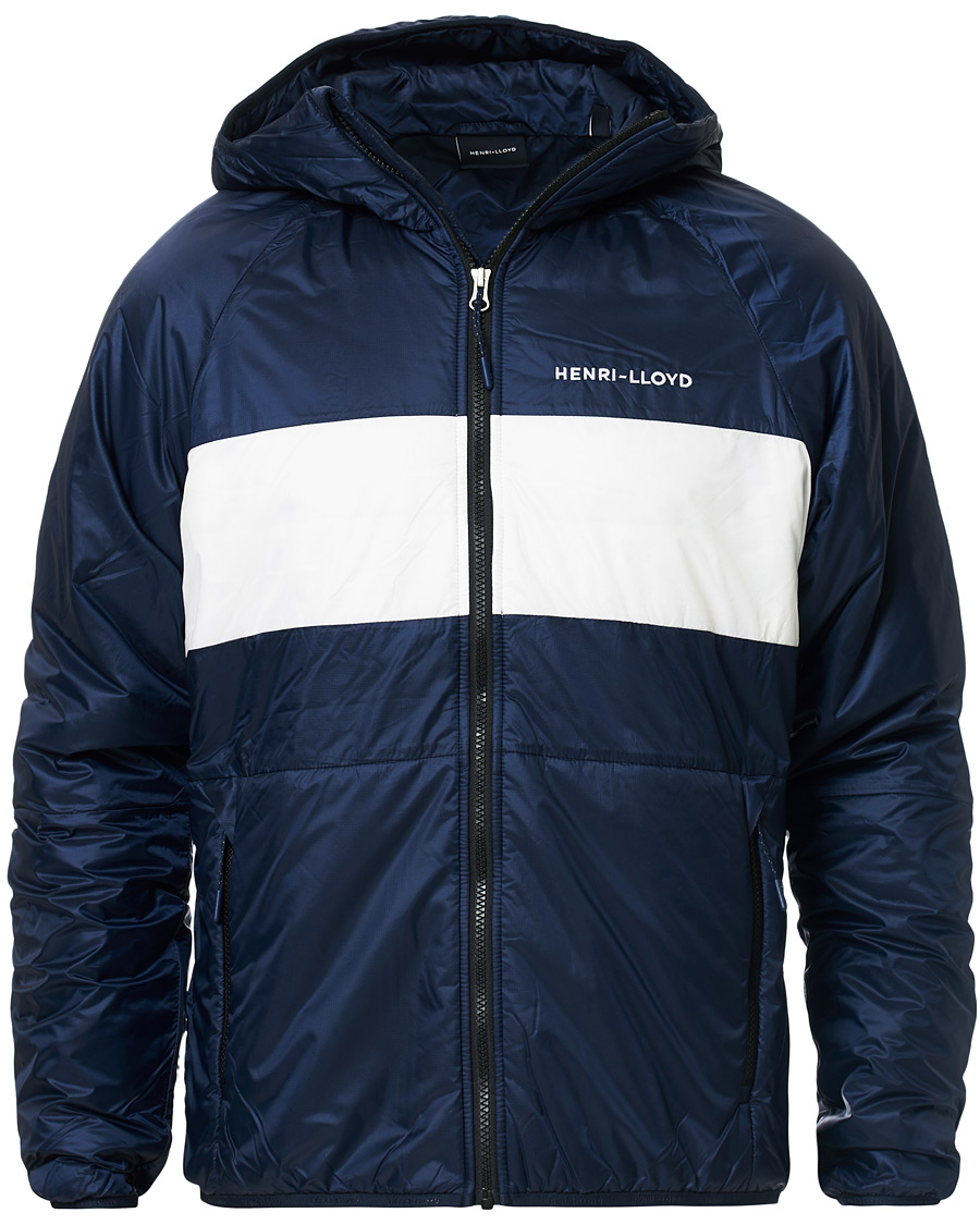 Heren | Jassen | Henri-Lloyd | Henri Lloyd Maverick Lightweight Liner Hooded Jacket Navy Block