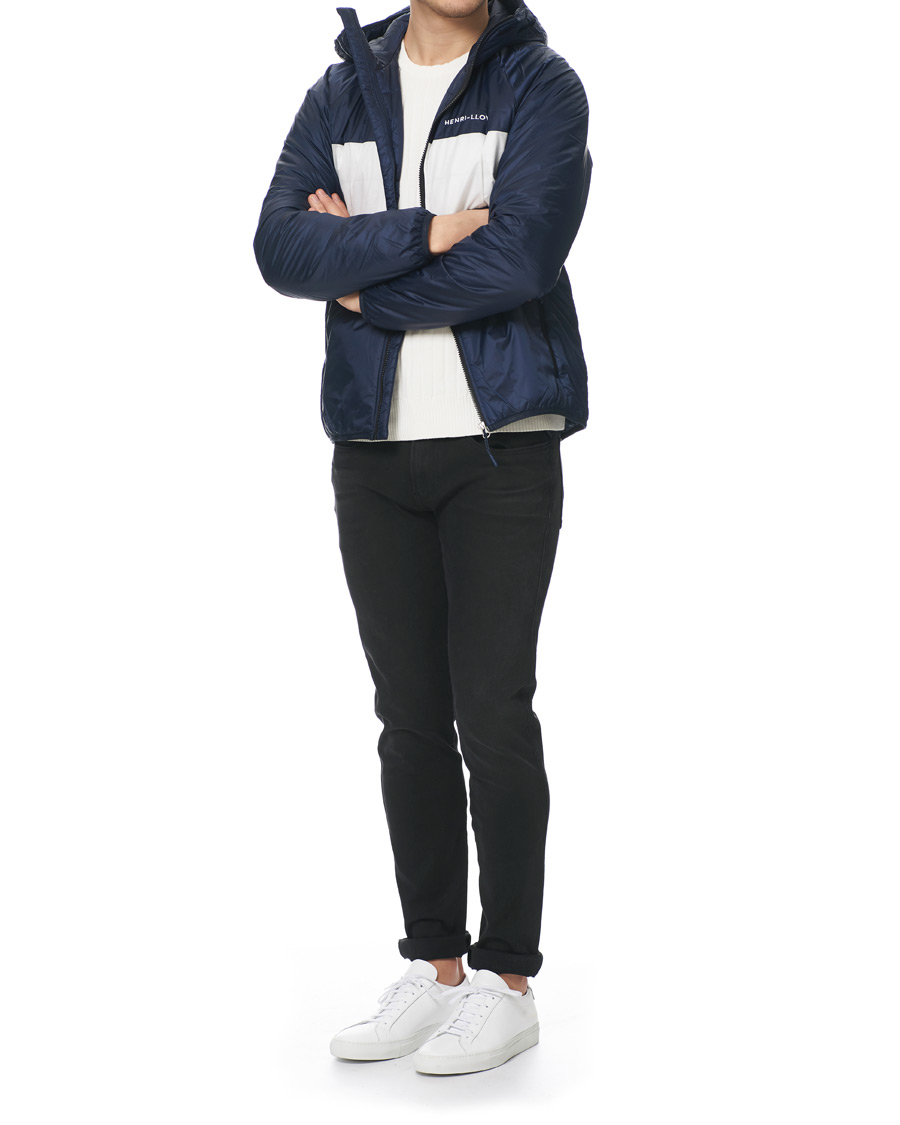 Heren | Jassen | Henri-Lloyd | Henri Lloyd Maverick Lightweight Liner Hooded Jacket Navy Block