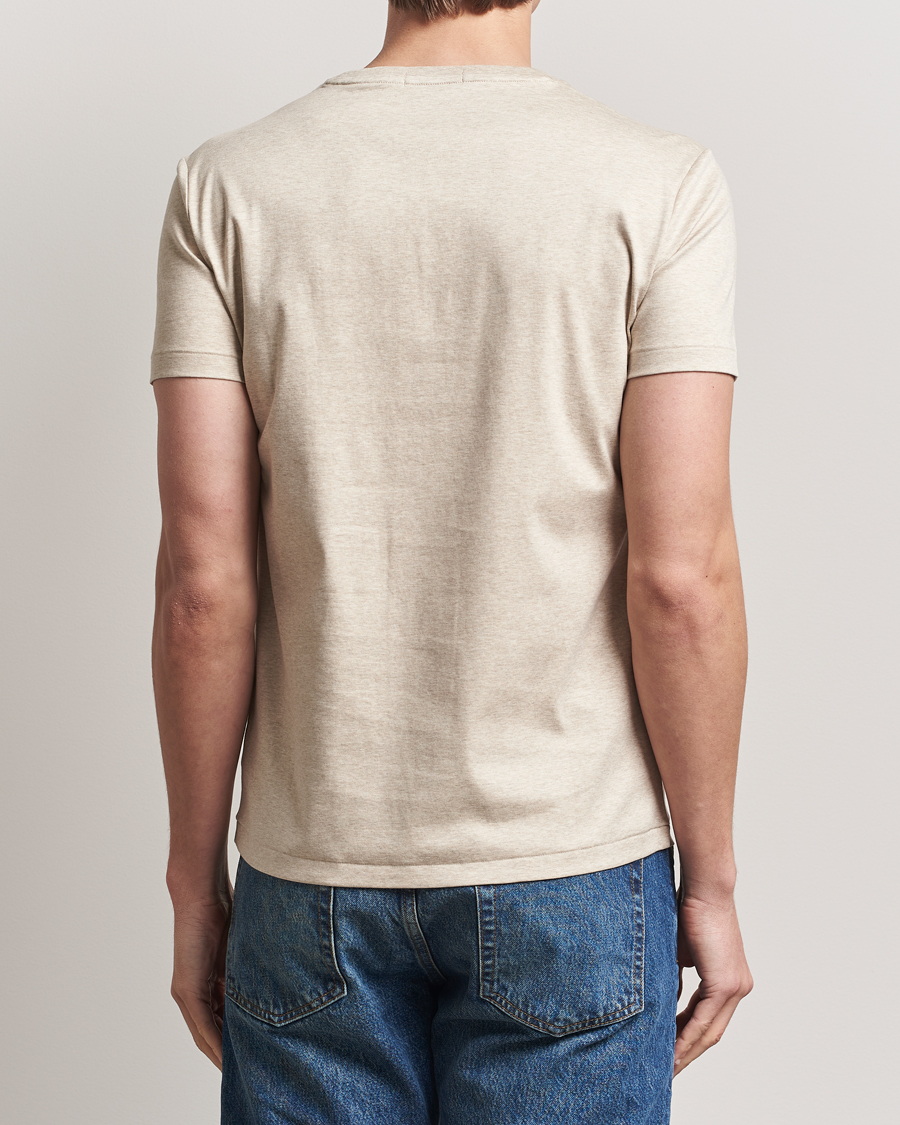 Heren | T-shirts | Polo Ralph Lauren | Luxury Pima Cotton Crew Neck T-Shirt Dune Heather