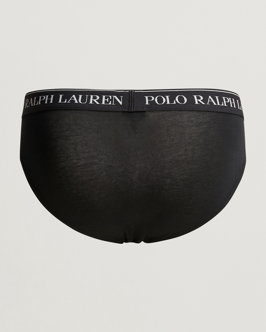 Heren | Kleding | Polo Ralph Lauren | 3-Pack Low Rise Brief Black