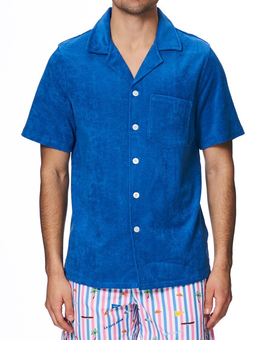 Heren | Overhemden | NIKBEN | Bowling Terry Short Sleeve Shirt Aruba