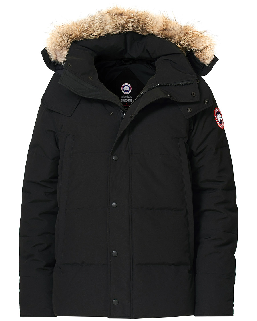 Canada Goose Wyndham Parka Black Man CareOfCarl