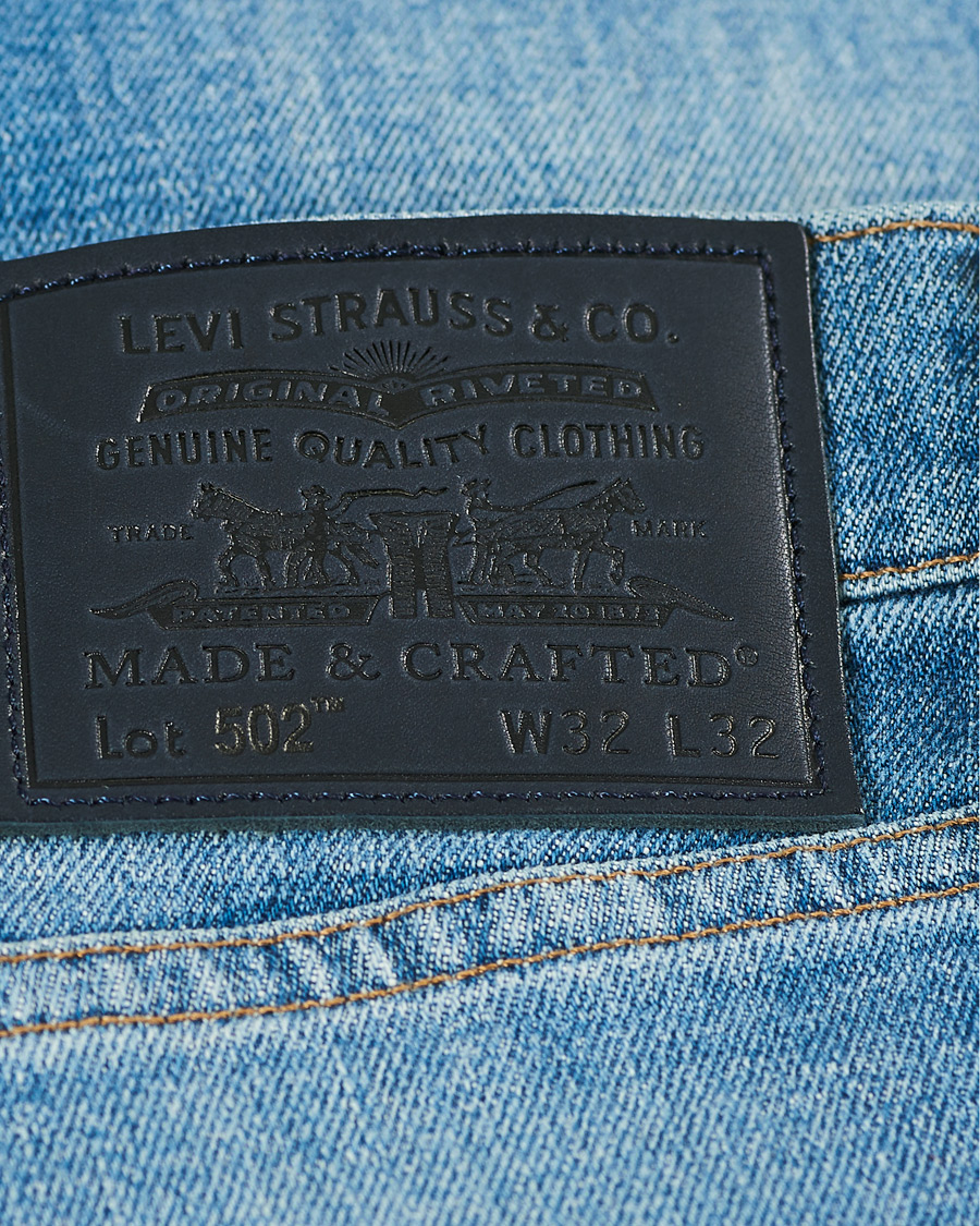 Heren | Jeans | Levi's Made & Crafted | 502 Fit Stretch Jeans Leward