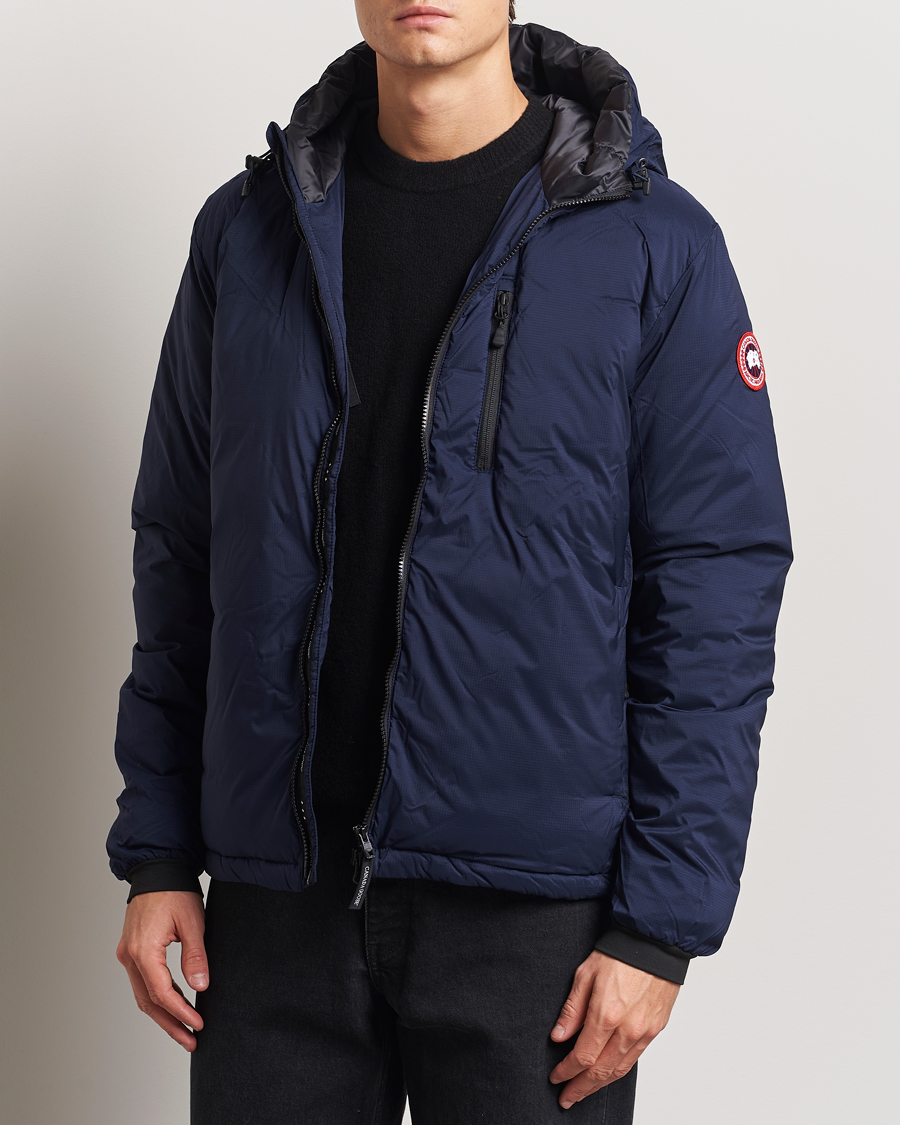 Canada goose lodge hoody donsjack met capuchon en ritszakken hotsell