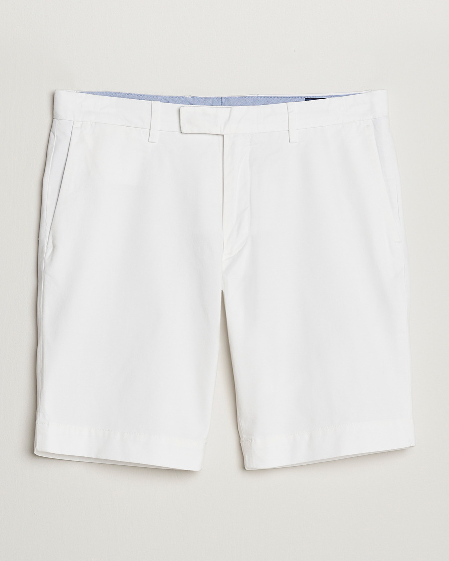 Polo Ralph Lauren Tailored Slim Fit Shorts White Man CareOfCarl