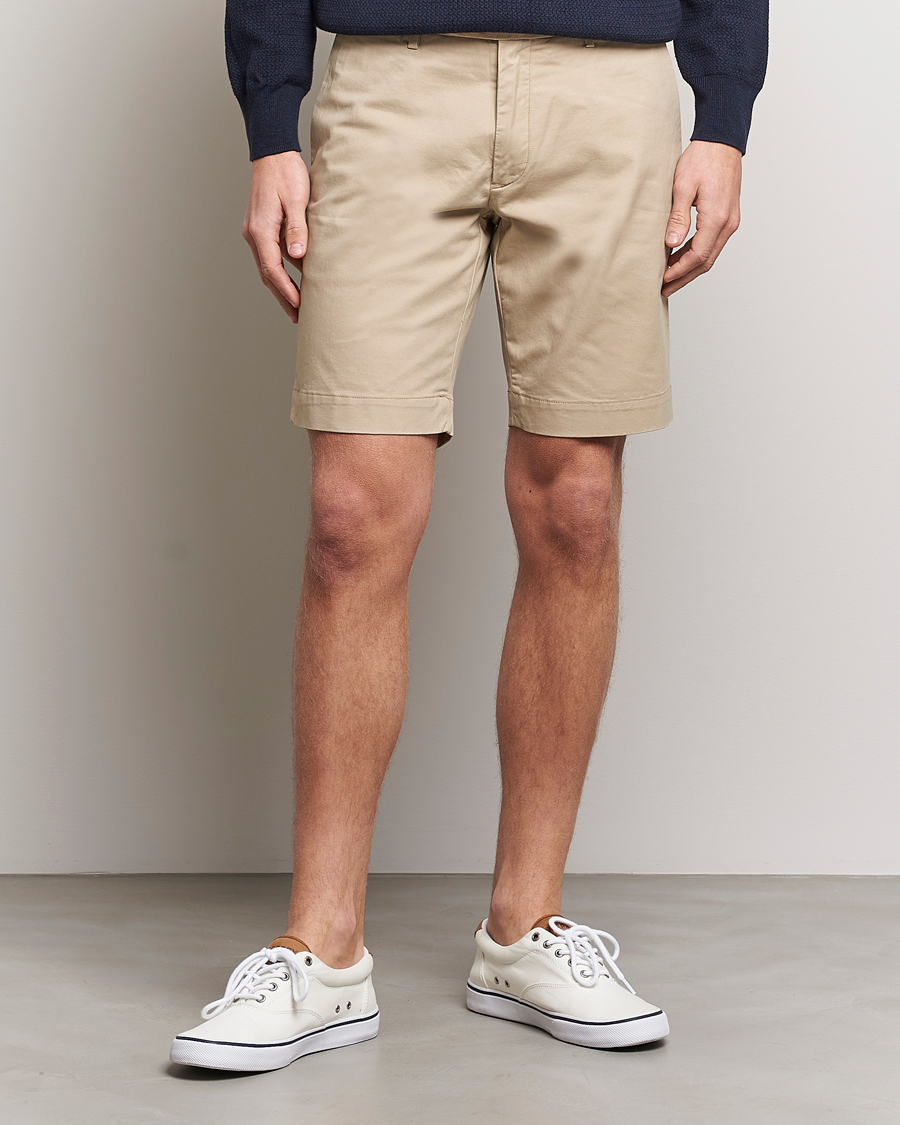 Heren | Sale -40% | Polo Ralph Lauren | Tailored Slim Fit Shorts Khaki