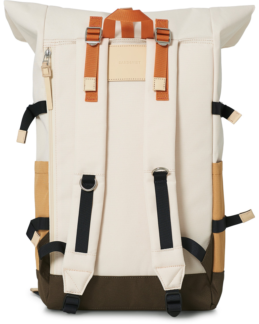Heren | Sandqvist Bernt Cordura Eco Made Roll Top Backpack Multi | Sandqvist | Bernt Cordura Eco Made Roll Top Backpack Multi