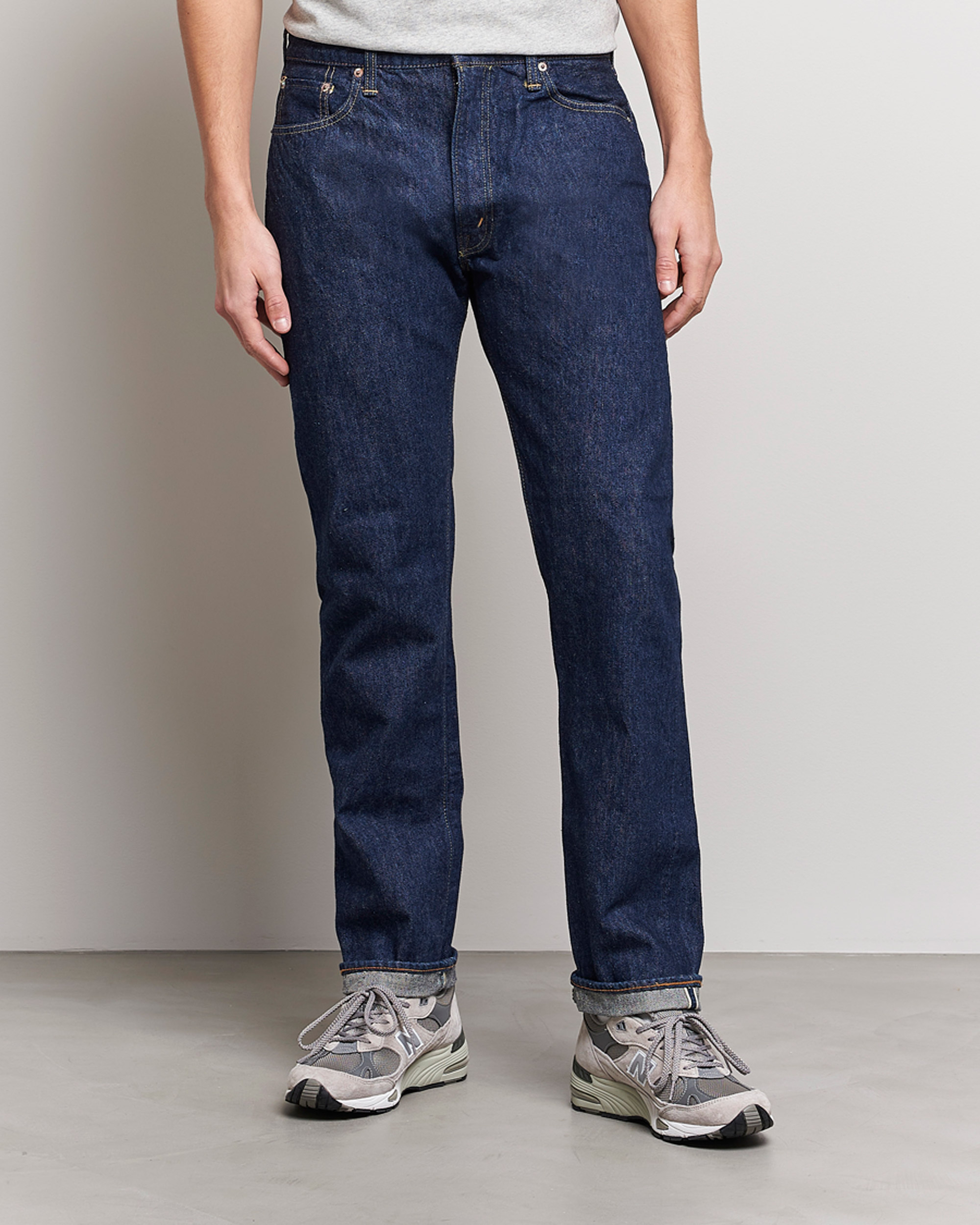 Heren |  | orSlow | Tapered Fit 107 Selvedge Jeans One Wash