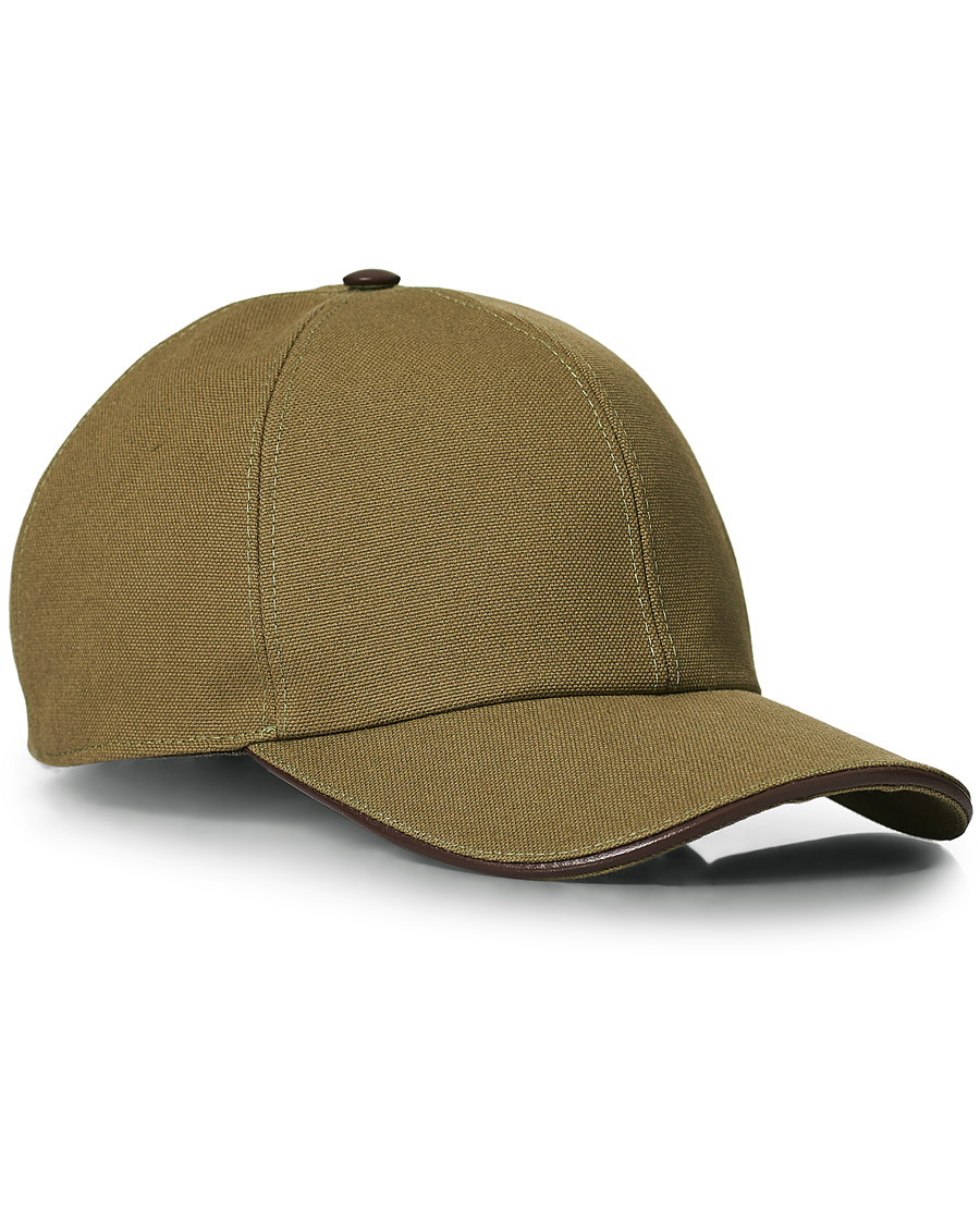 Heren | Eton Classic Cotton Cap Khaki | Eton | Classic Cotton Cap Khaki