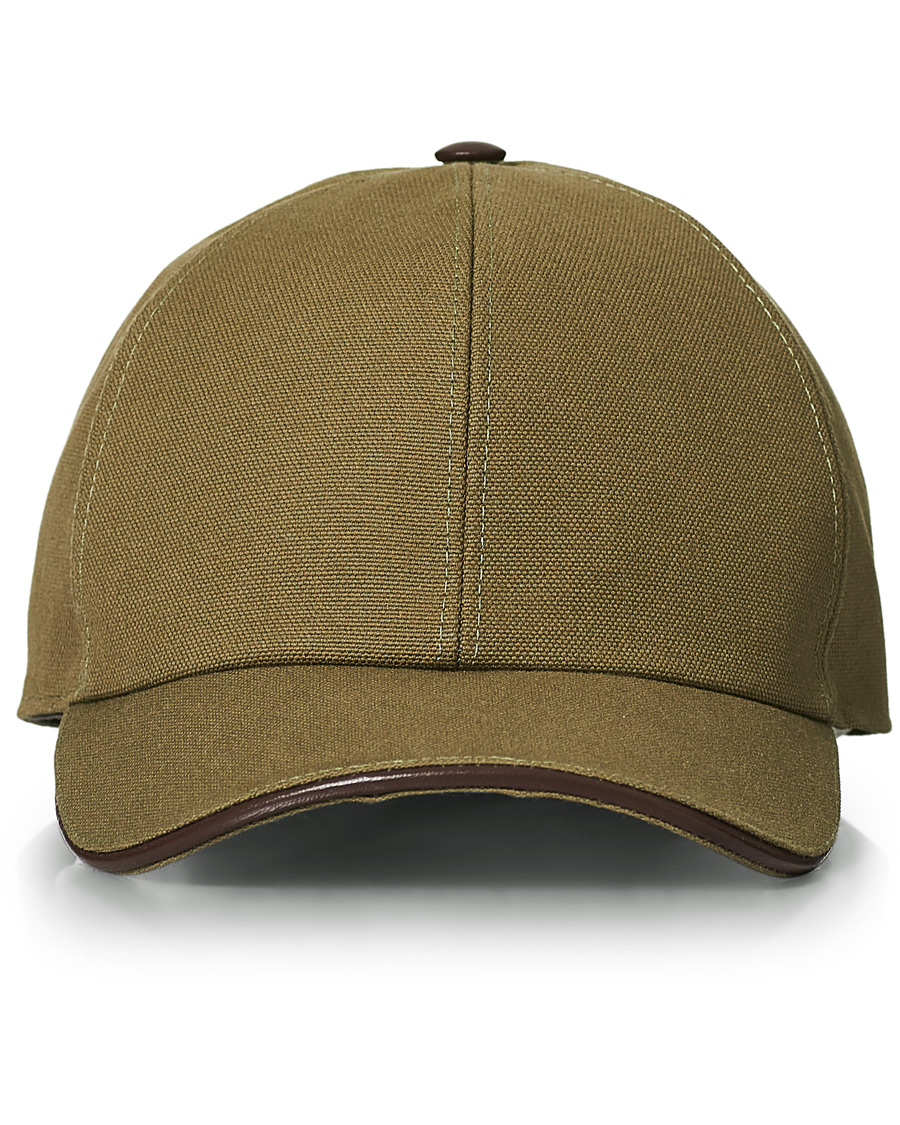 Heren | Eton Classic Cotton Cap Khaki | Eton | Classic Cotton Cap Khaki