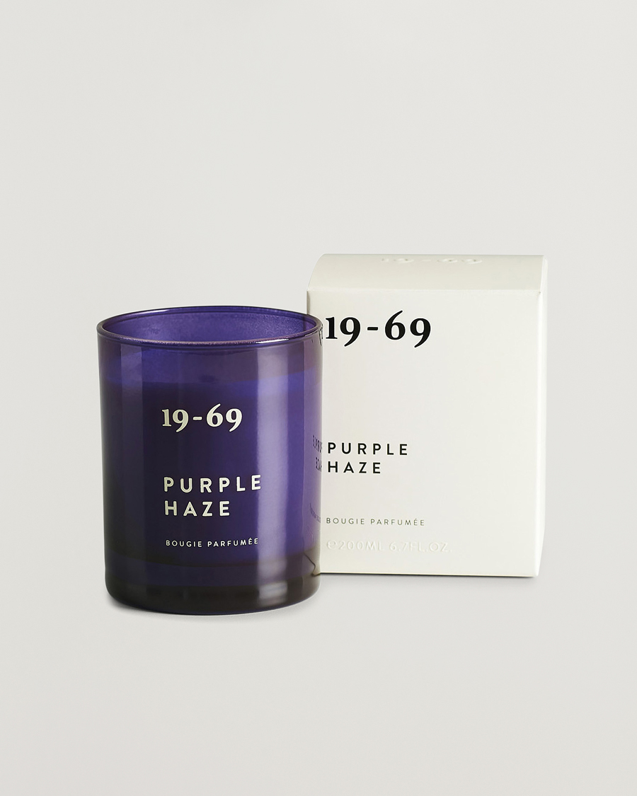 Heren | Geurkaarsen | 19-69 | Purple Haze Scented Candle 200ml