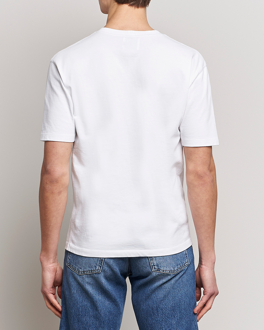 Heren | T-shirts | Drake's | Short Sleeve Hiking T-Shirt White