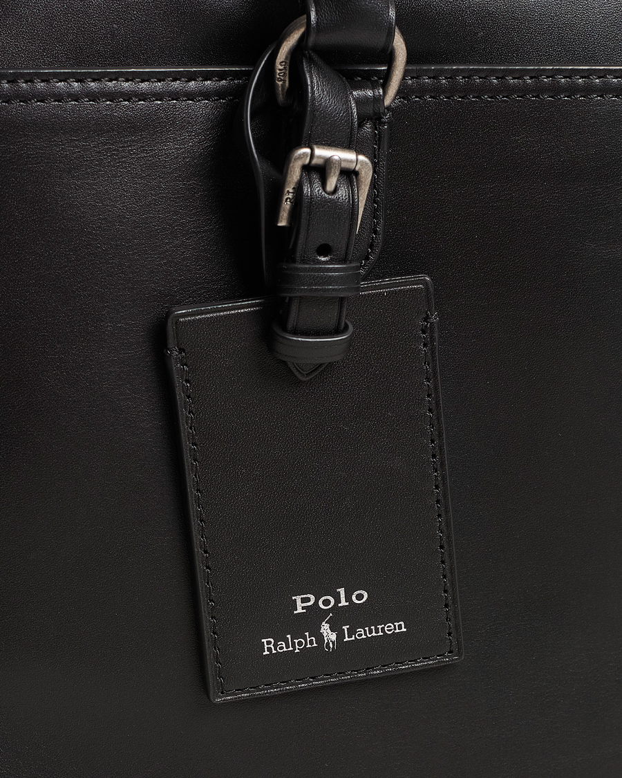 Polo store leather bag