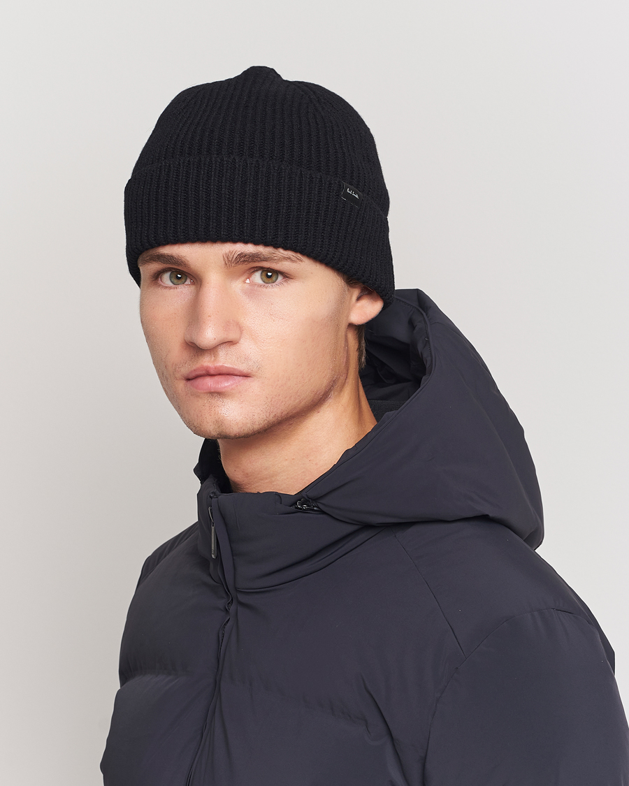 Heren |  | Paul Smith | Cashmere Beanie Black