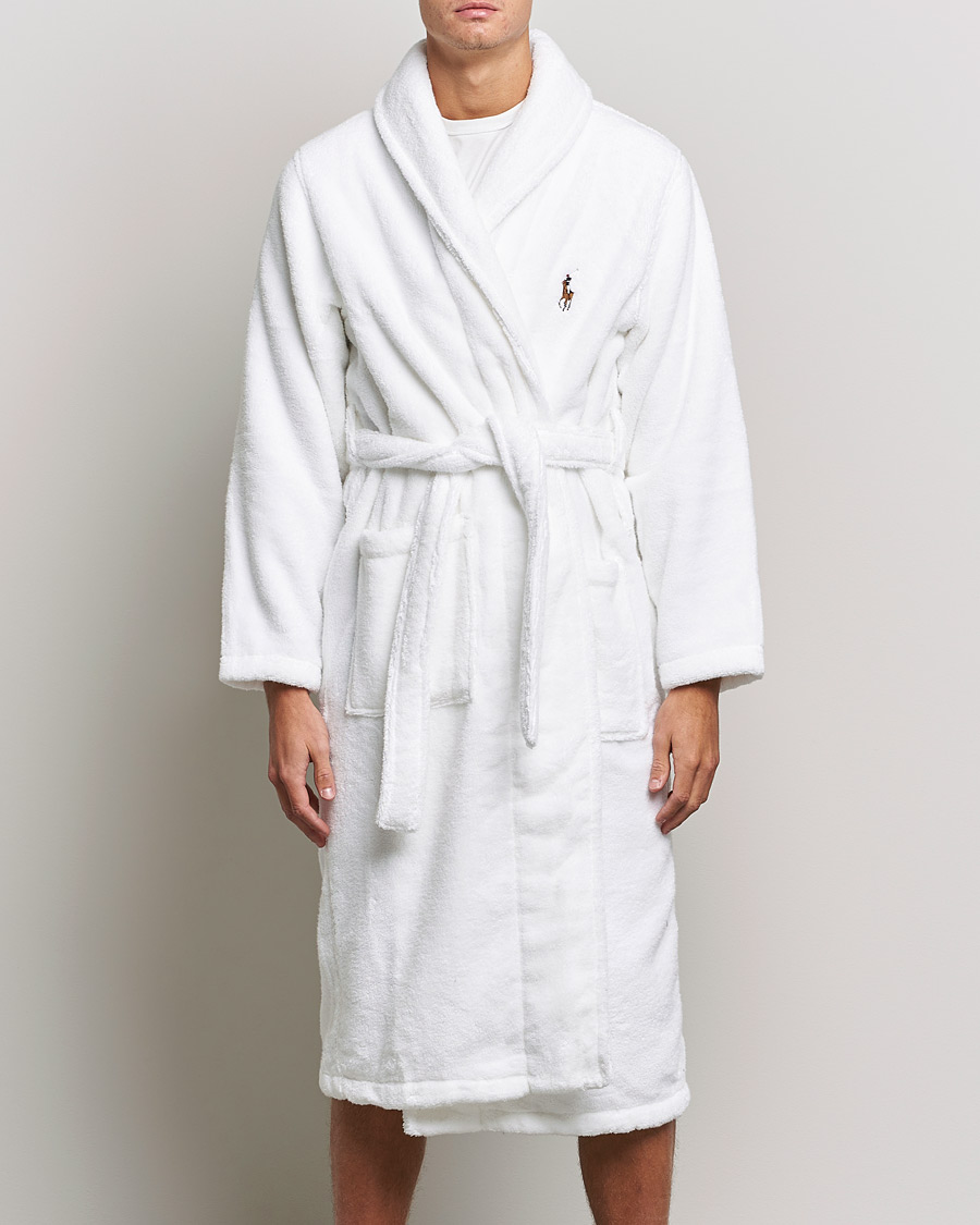 Heren |  | Polo Ralph Lauren | Cotton Terry Robe White White