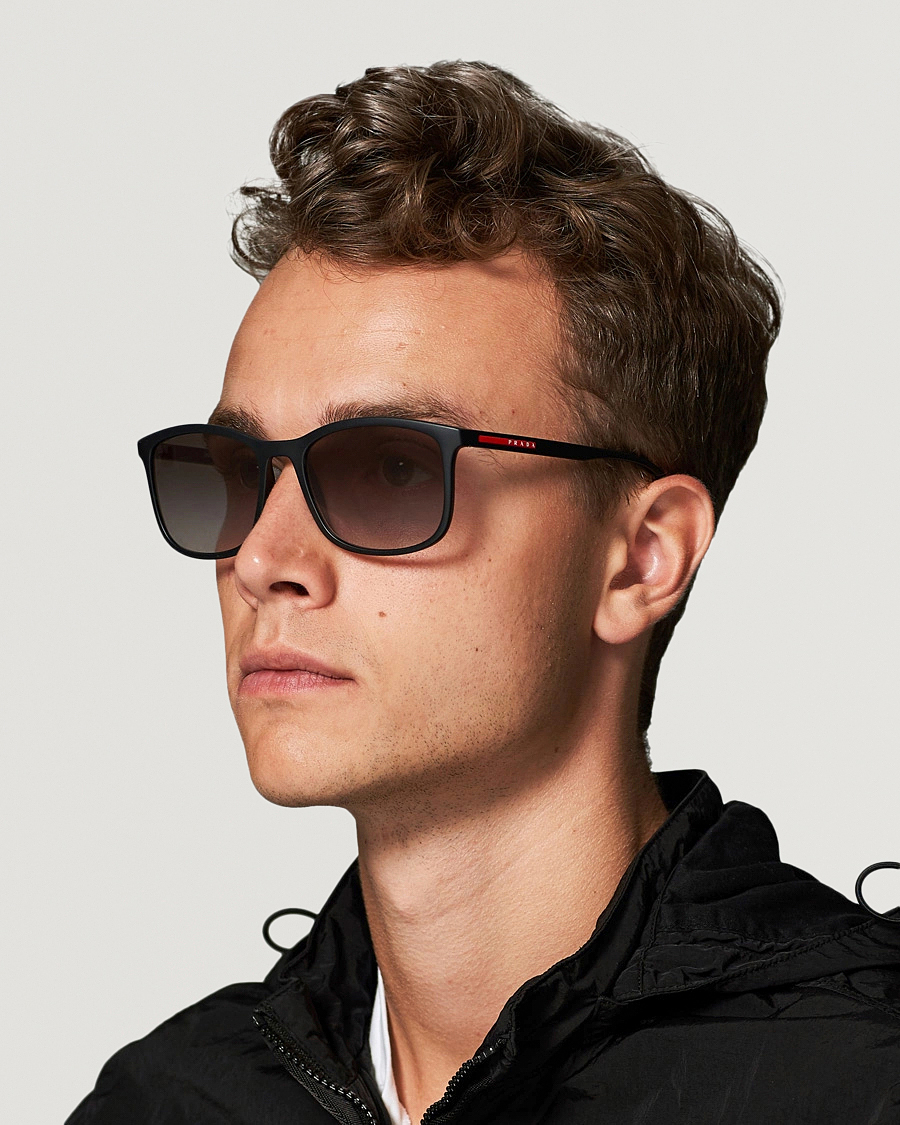 Prada men's best sale linea rossa sunglasses