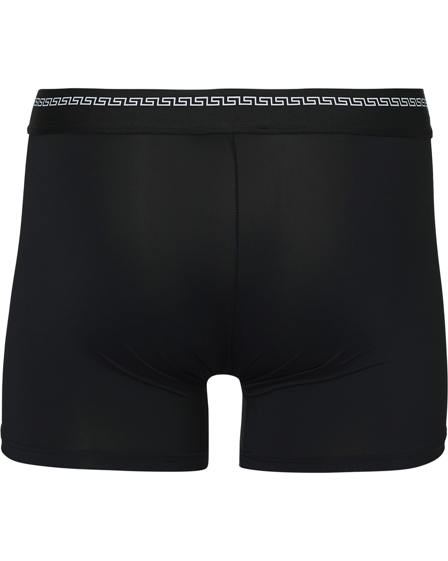 Versace Microfiber Boxer Briefs Black Man CareOfCarl