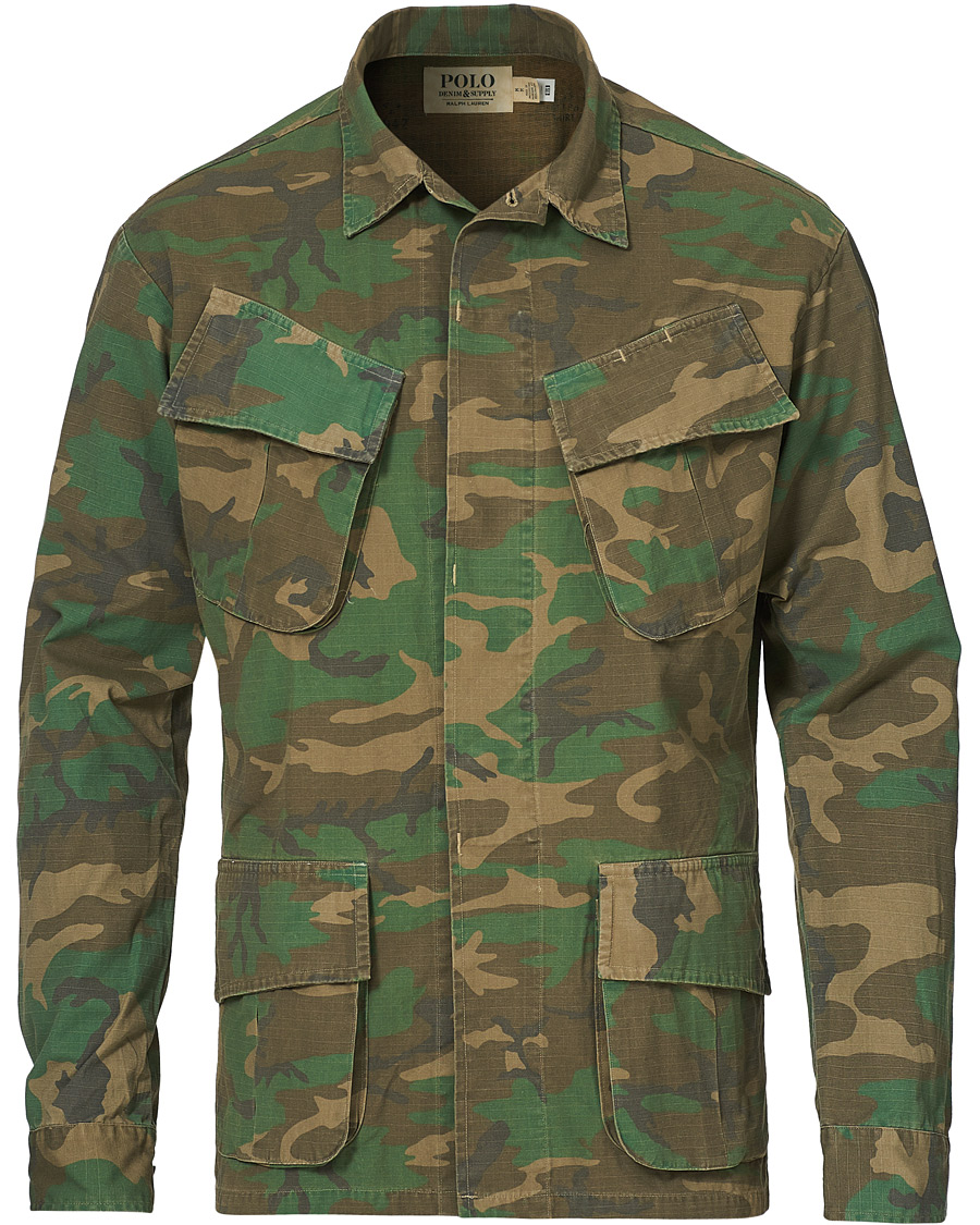 Heren | Overhemden | Polo Ralph Lauren | Denim & Supply Ripstop Overshirt Iconic Camo