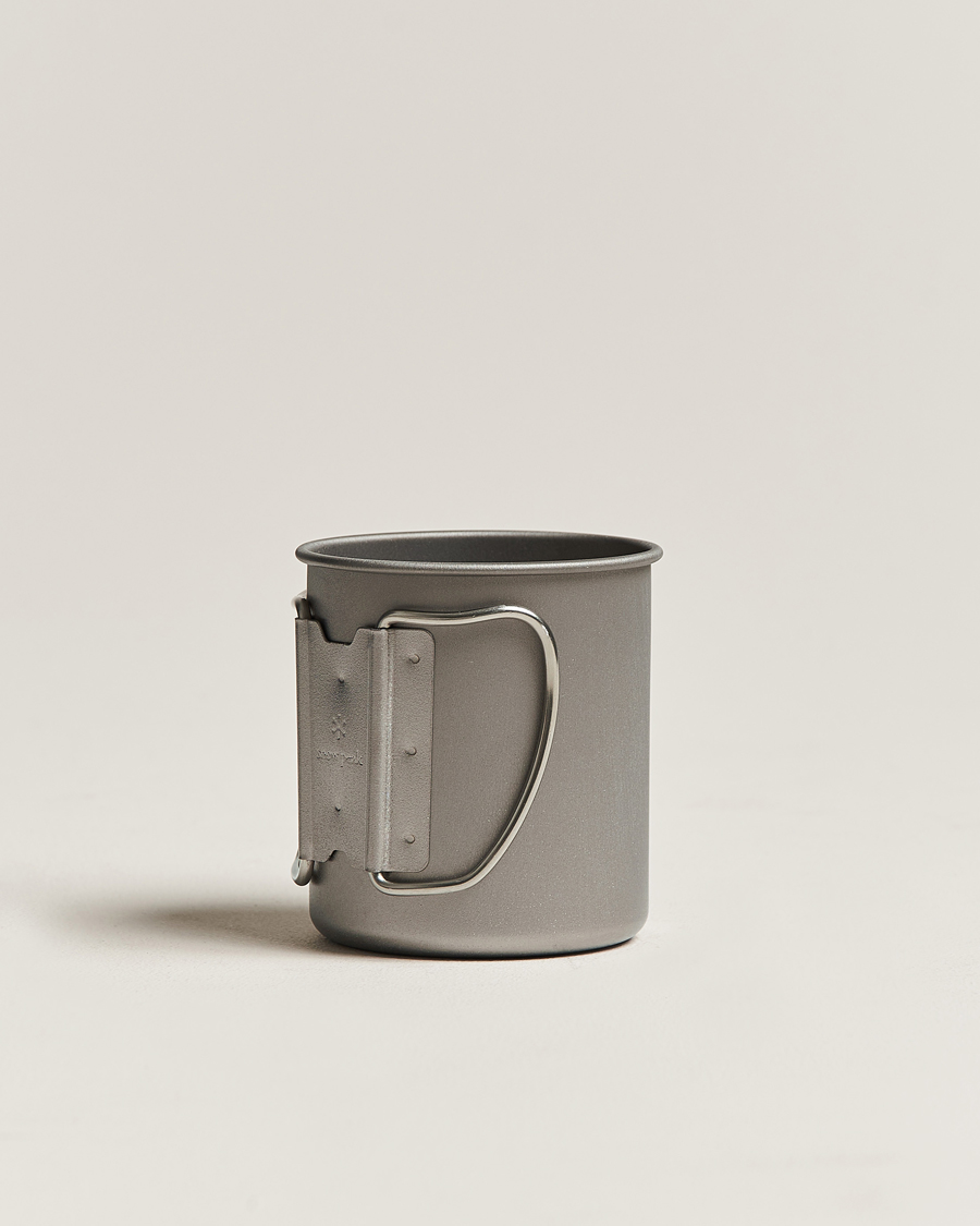 Heren | Kampeeruitrusting | Snow Peak | Single Wall Mug 300 Titanium