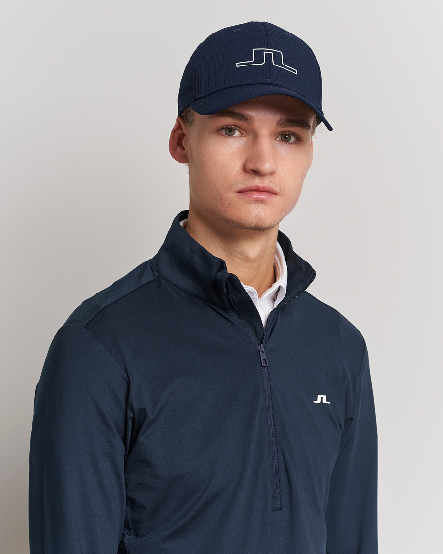 Heren | J.Lindeberg | J.Lindeberg | Caden Golf Cap Navy