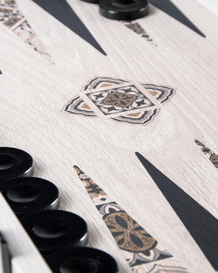 Heren |  | Manopoulos | Wooden Creative Moroccan Mosaic Backgammon 