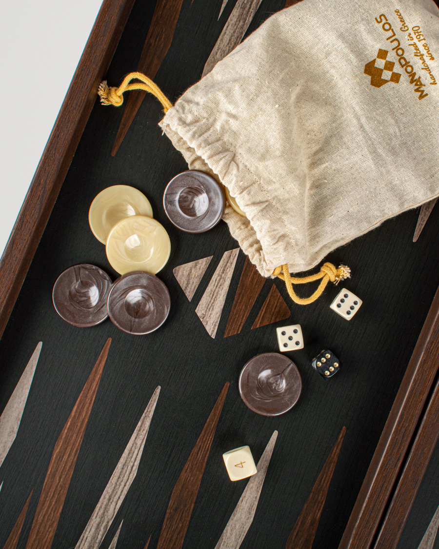 Heren |  | Manopoulos | Wooden Creative Minimalistic Backgammon 