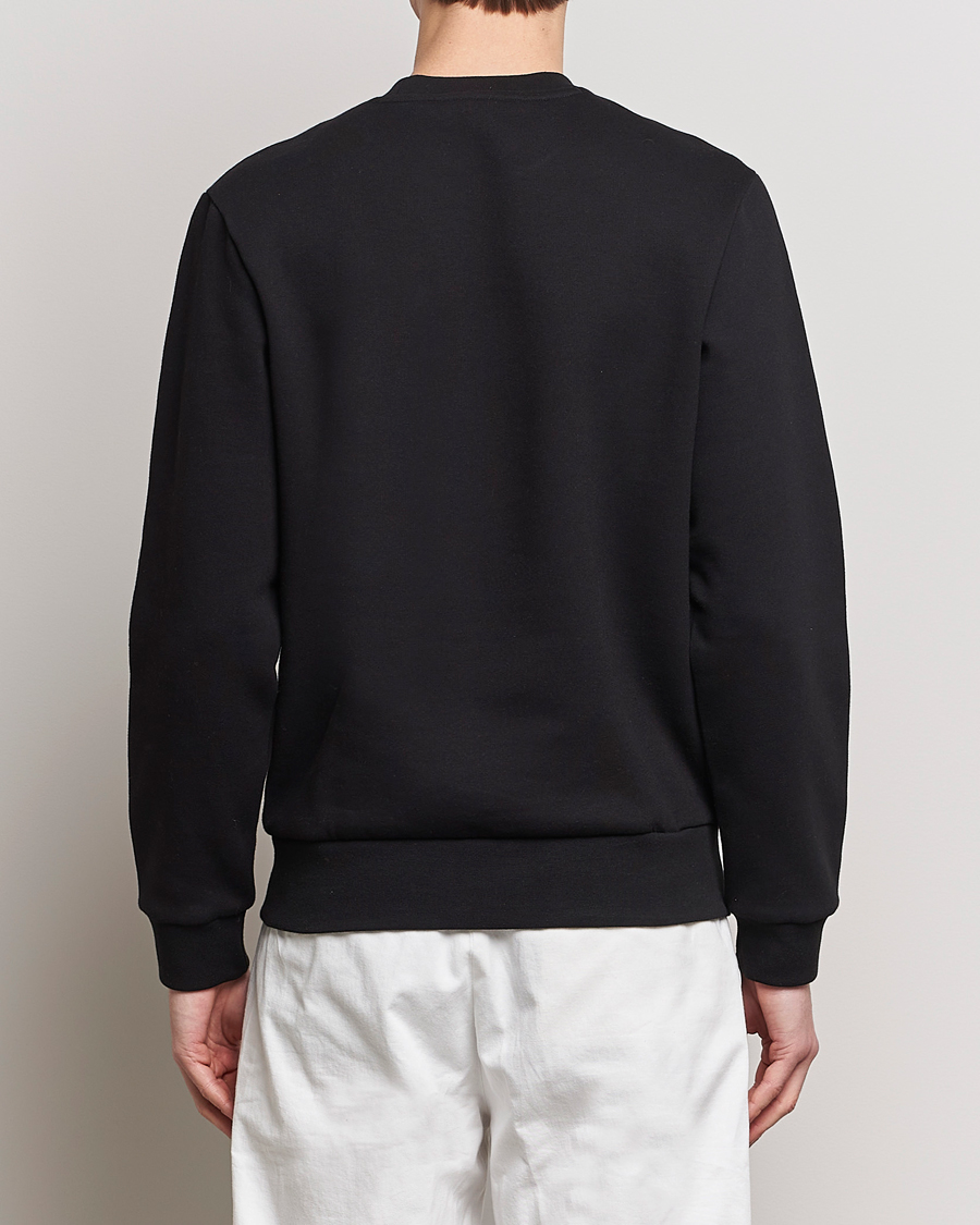 Lacoste crew neck sweatshirt on sale black