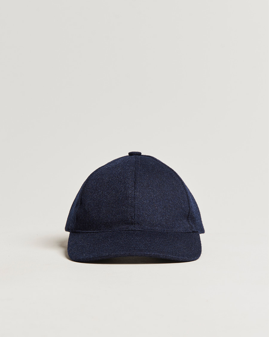 Heren |  | Varsity Headwear | Cashmere Soft Front Baseball Cap Royal Blue