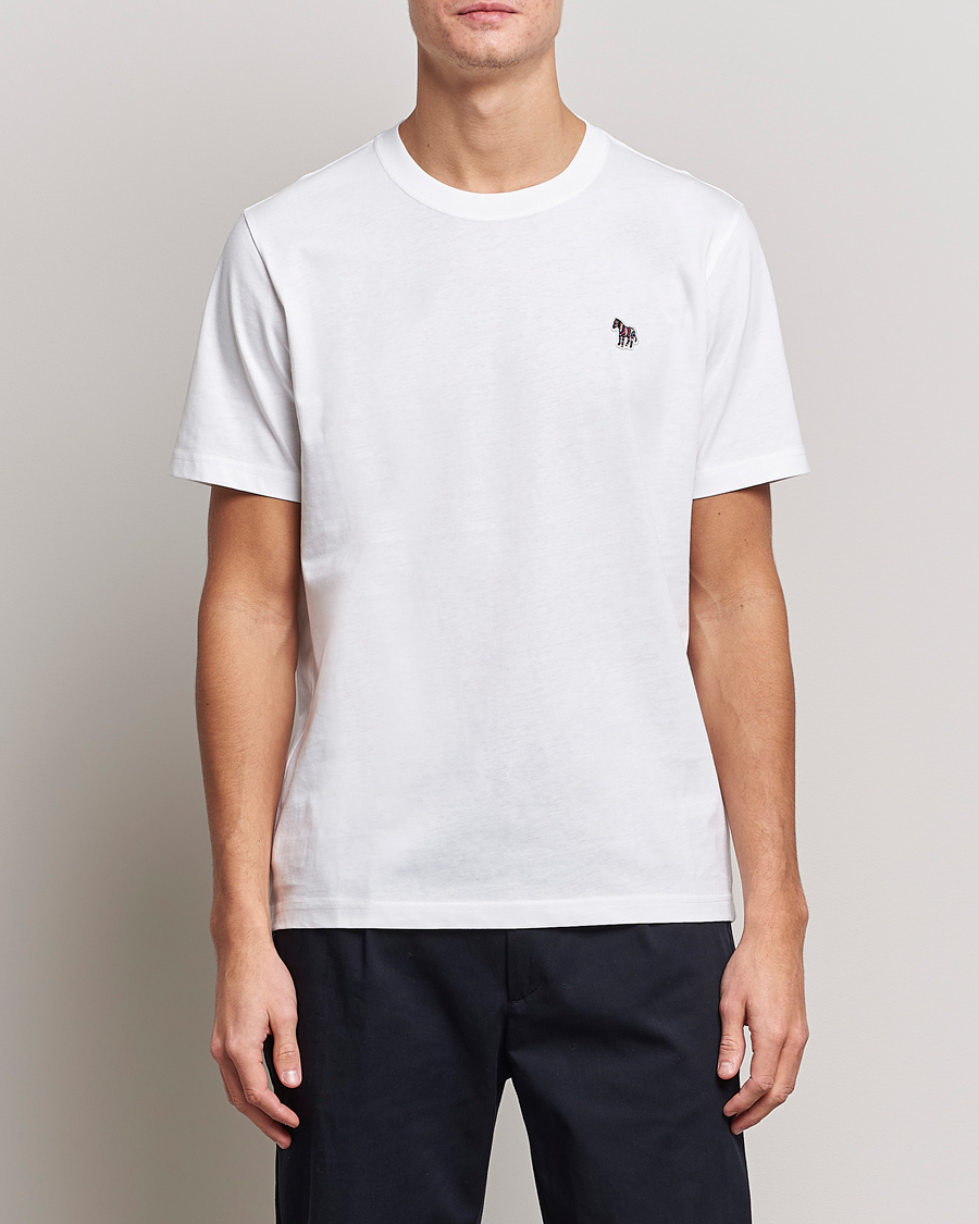 Heren |  | PS Paul Smith | Organic Cotton Zebra T-Shirt White