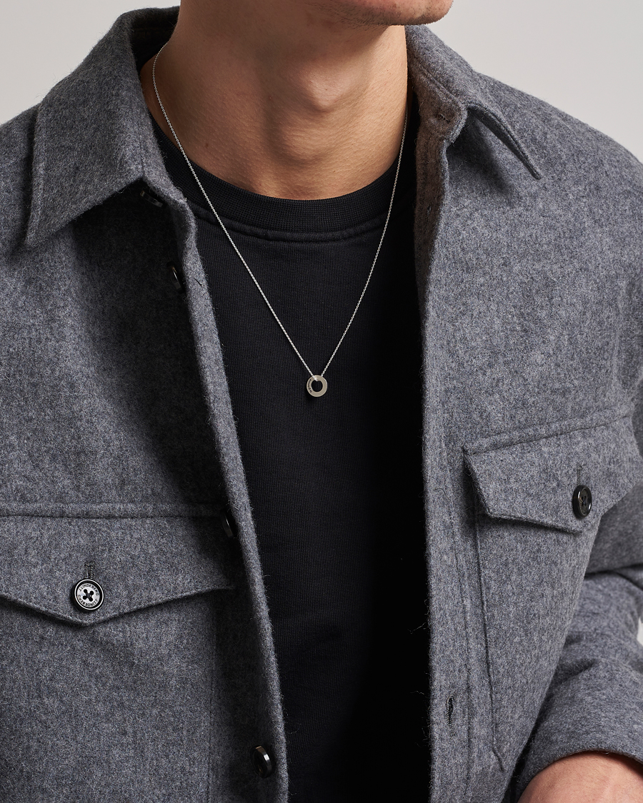 Heren |  | LE GRAMME | Circle Necklace Le 1.1 Sterling Silver