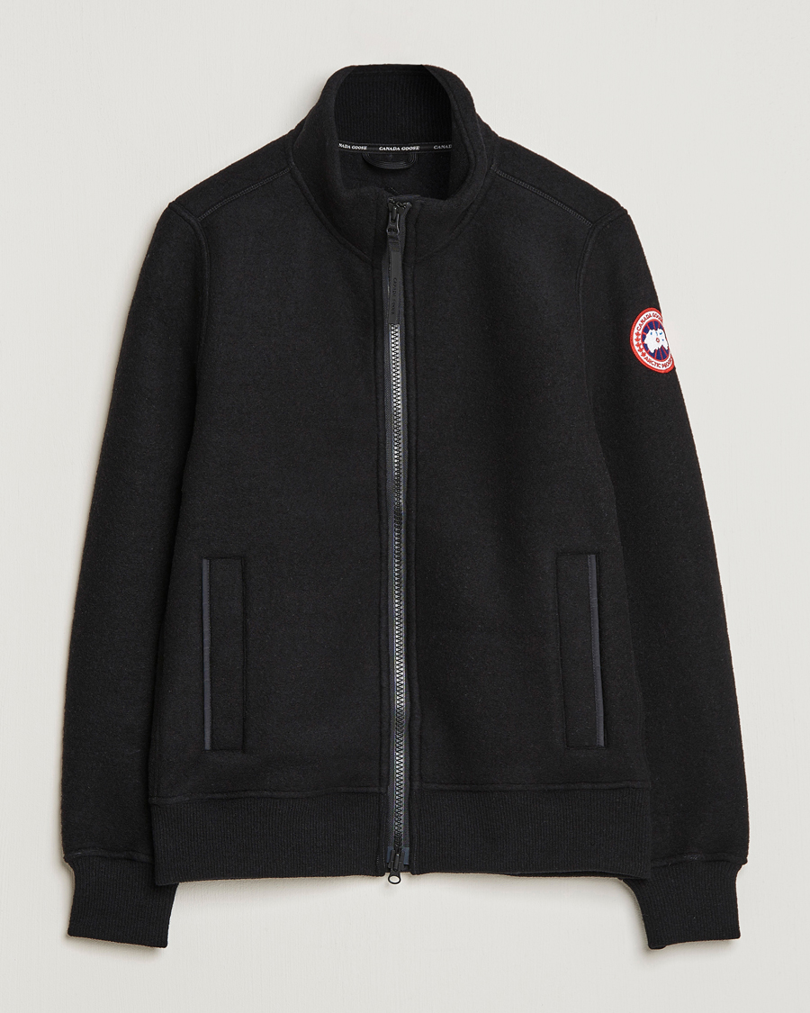 Canada Goose Lawson Fleece Jacket Black Man CareOfCarl