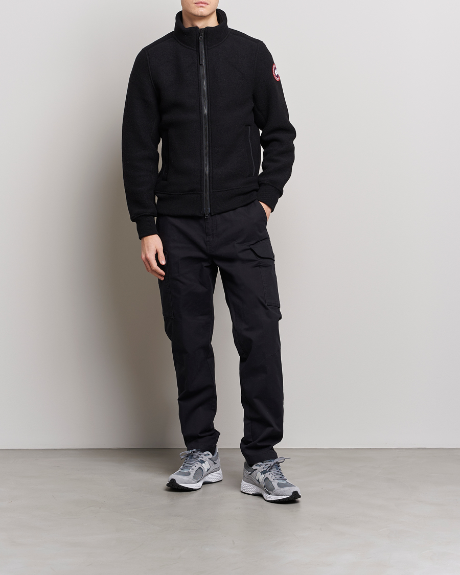 Canada Goose Lawson Fleece Jacket Black Man CareOfCarl