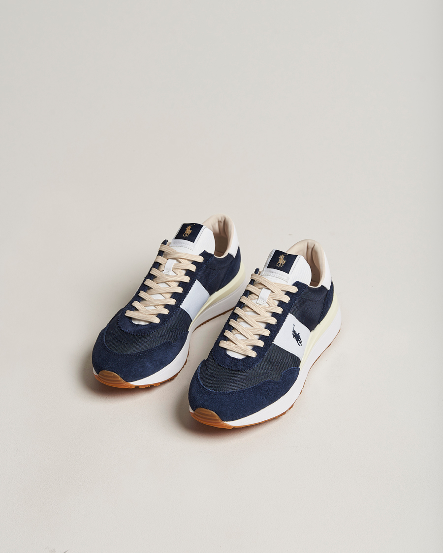 Heren |  | Polo Ralph Lauren | Train 89 Running Sneaker Hunter Navy/White