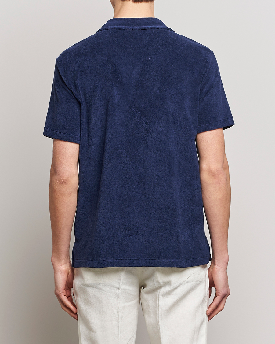 Heren | Overhemden | Polo Ralph Lauren | Cotton Terry Short Sleeve Newport Navy