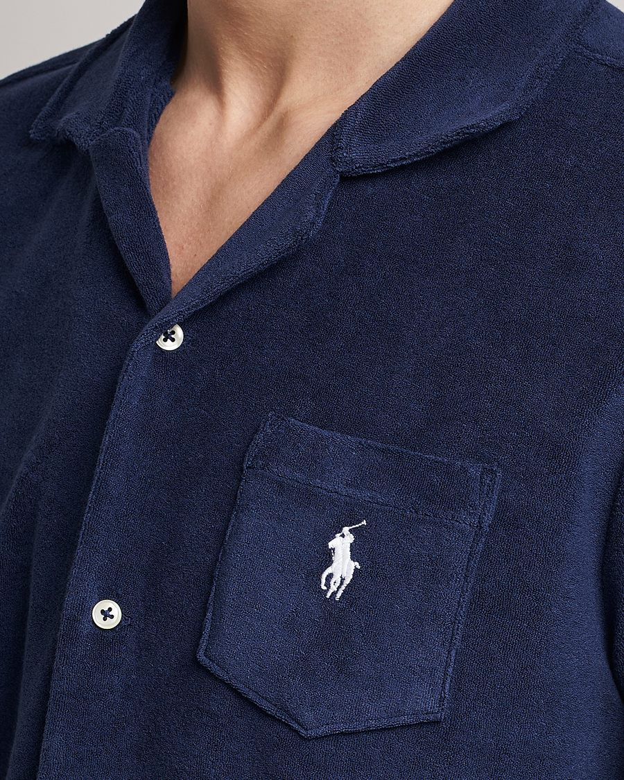 Heren | Overhemden | Polo Ralph Lauren | Cotton Terry Short Sleeve Newport Navy
