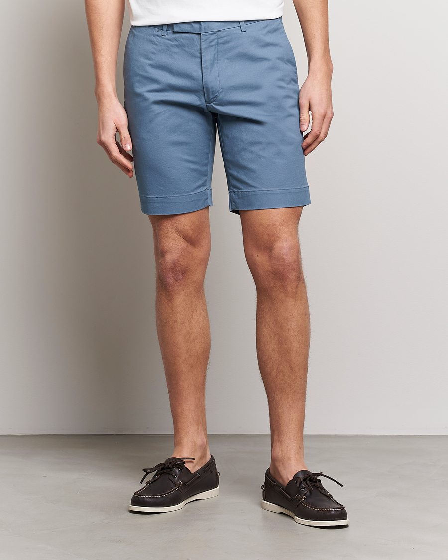 Heren |  | Polo Ralph Lauren | Tailored Slim Fit Shorts Anchor Blue
