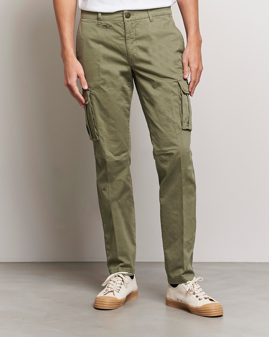 Heren |  | Aeronautica Militare | Cotton Cargo Pants Green