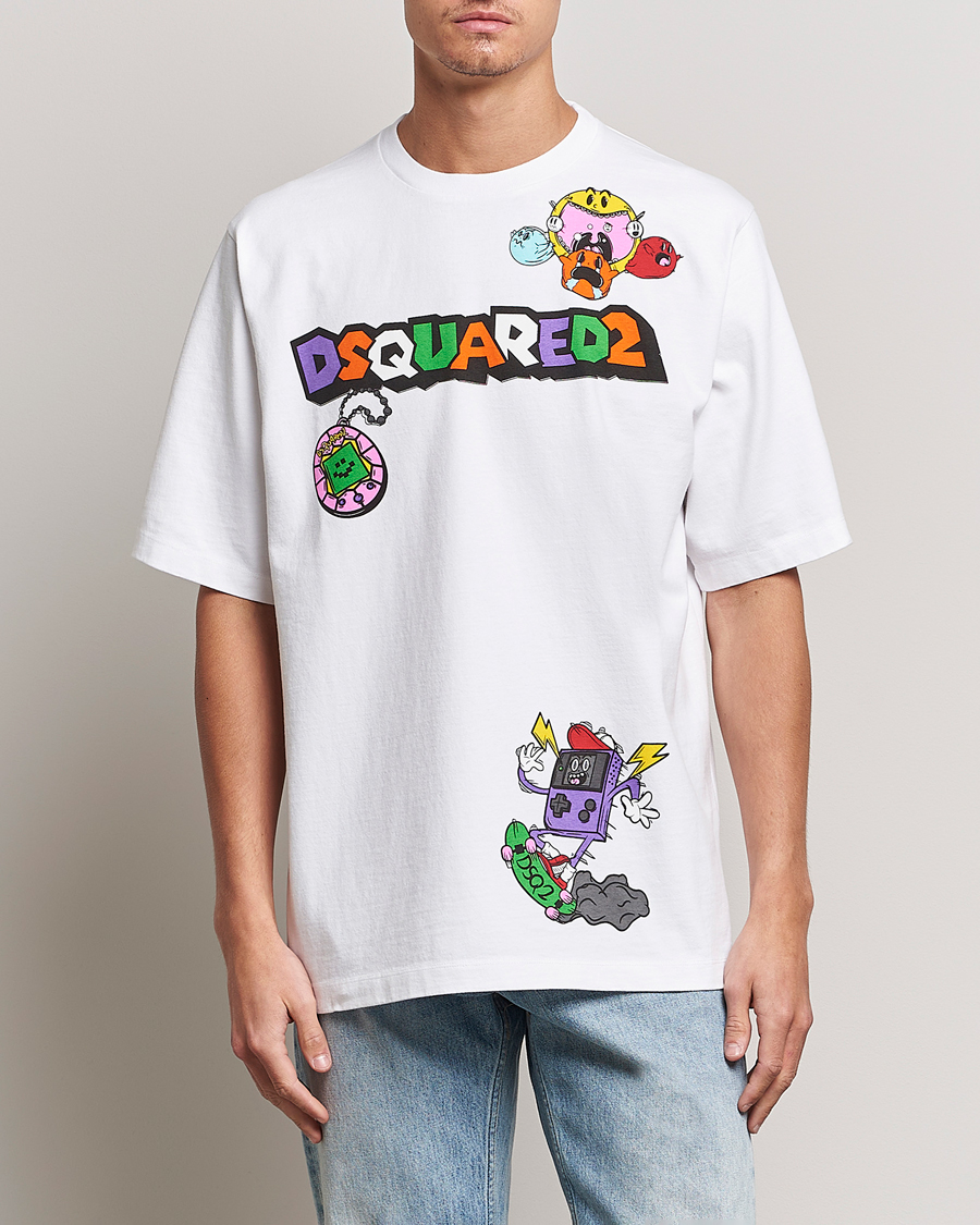 Dsquared t shirt deals white