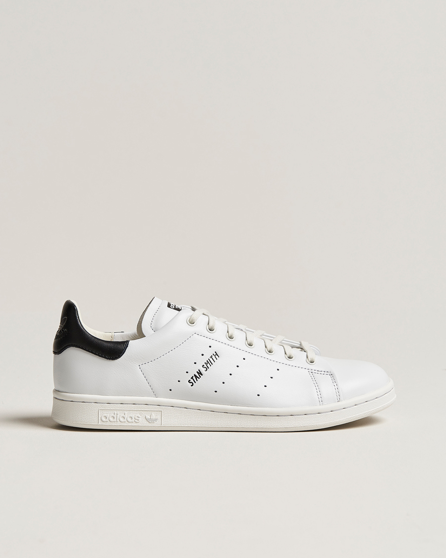 Adidas originals stan smith white & black discount sneakers