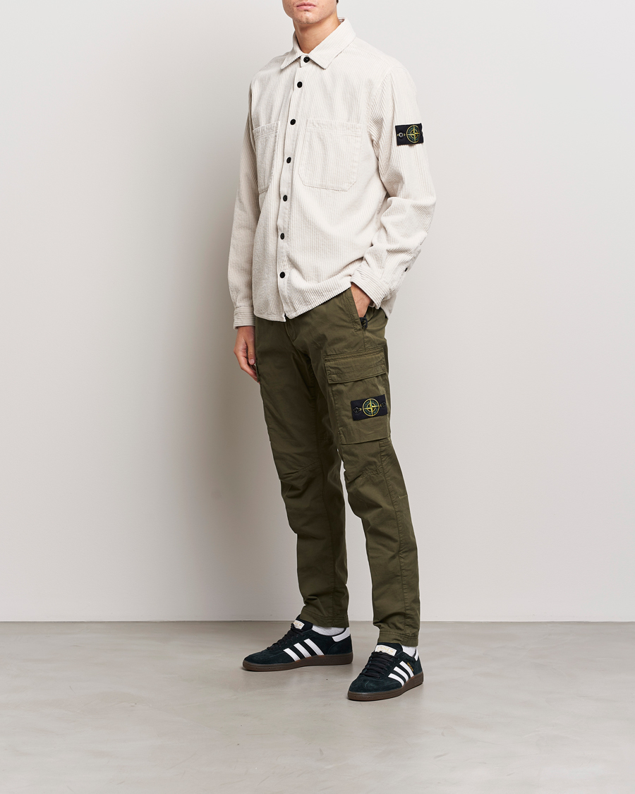 Stone island hot sale stretch poplin pants