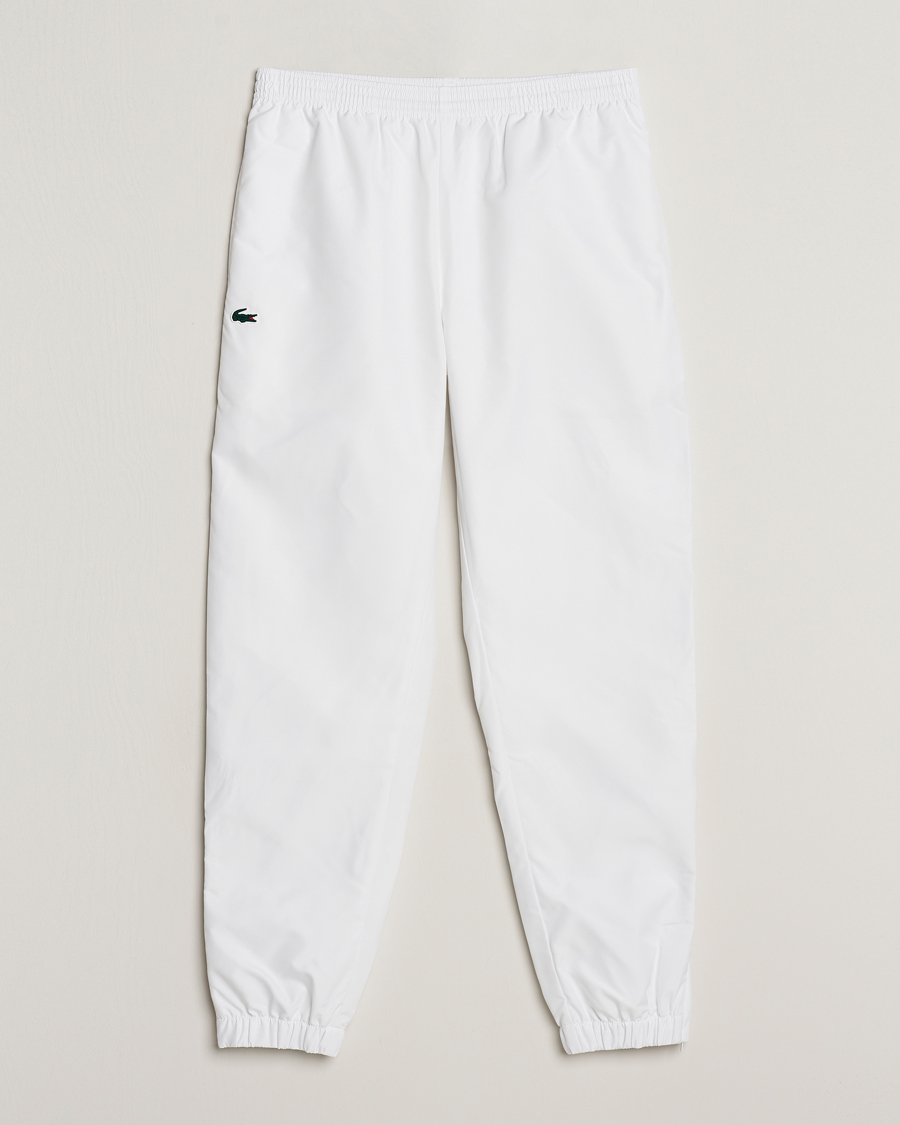 Lacoste on sale white joggers