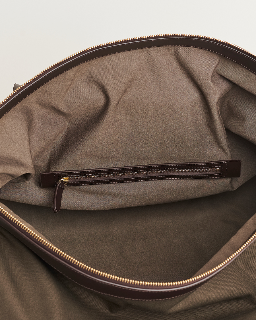 Heren | Tassen | Mismo | M/S Explorer Weekendbag Army/Dark Brown