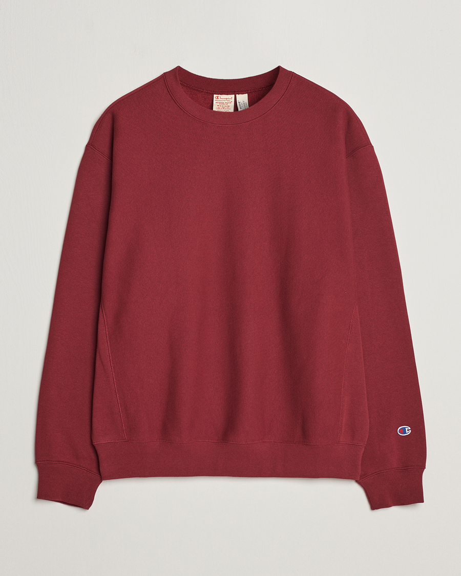 Champion Reverse Weave Soft Fleece Sweatshirt Cabernet Man CareOfCarl.n