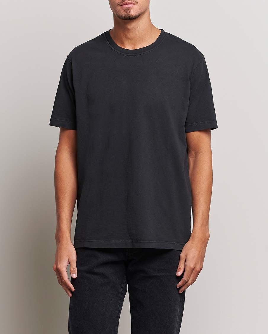 Heren |  | Nudie Jeans | Uno Everyday Crew Neck T-Shirt Black