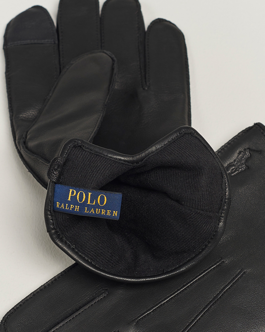 Polo leather sale gloves