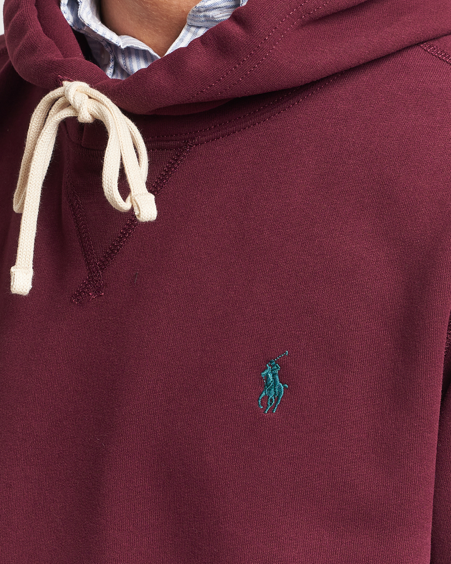 Burgundy polo cheap ralph lauren hoodie