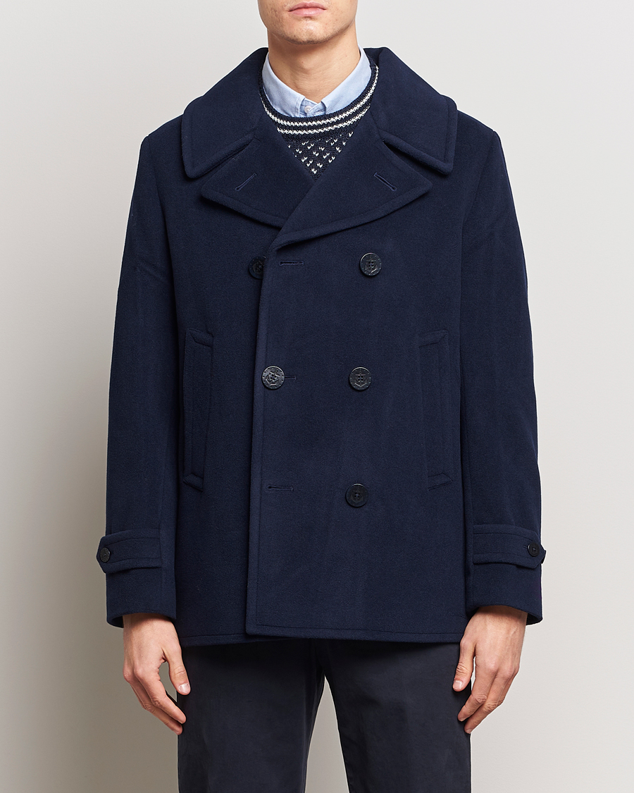 Heren | Herfstjassen | Polo Ralph Lauren | Wool Peacoat Navy