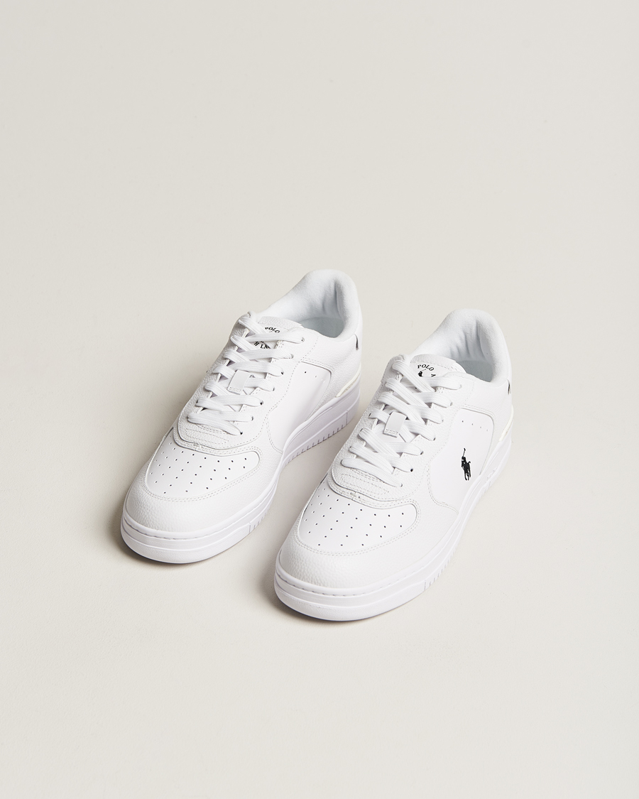 Heren | Schoenen | Polo Ralph Lauren | Masters Court Sneaker White/White/Black PP